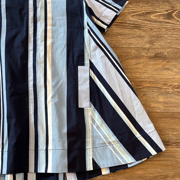 Anthropologie The Emmy Short-Sleeve Swing Mini Dress by Maeve Women's Size Small - Picture 6 of 12